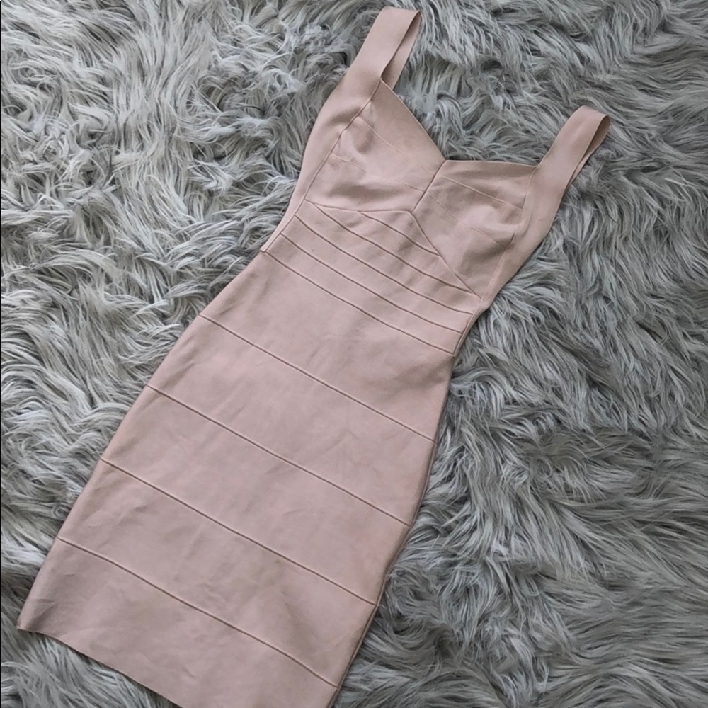 Nude Bandage Dress